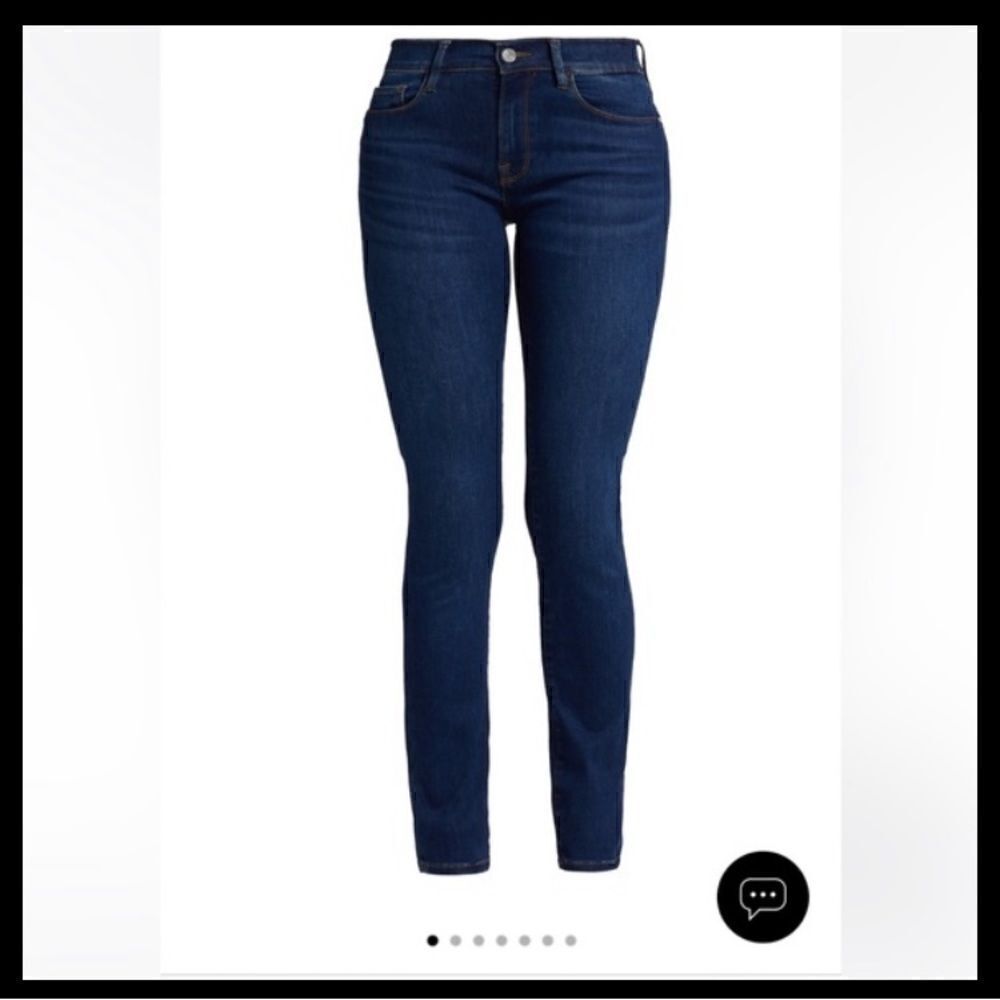FRAME Le Skinny de Jeanne Dark Wash Jeans | Size 25 - Picture 2 of 9